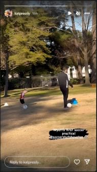 Ryan Pressly's son Wyatt in soccer practice (Screenshot)